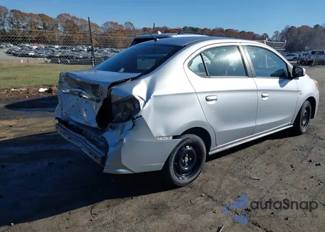 2019 Mitsubishi Mirage G4 Es из США, поврежденный, VIN ML32F3FJXKHF06583